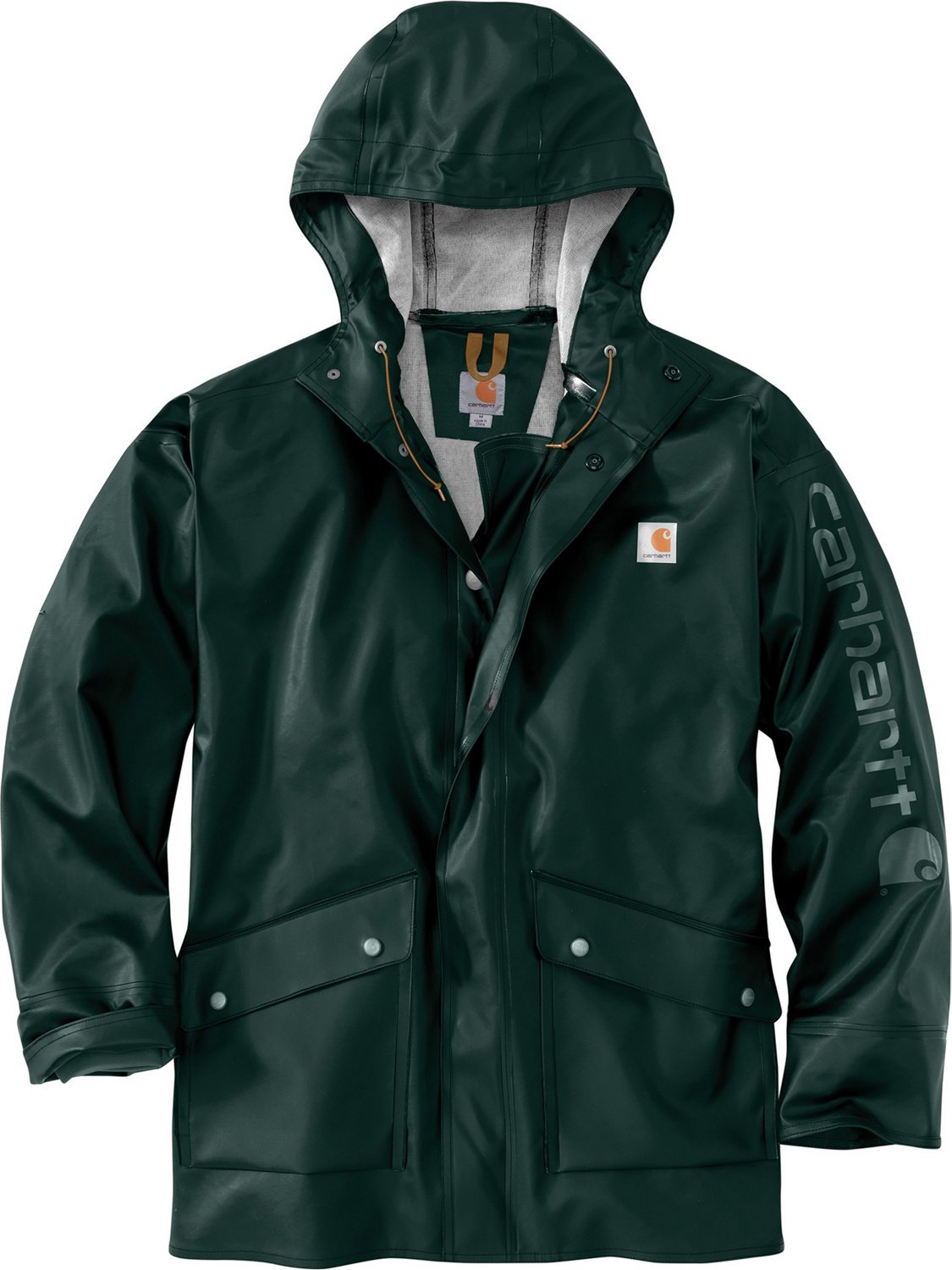 Carhartt Men's Midweight Waterproof Rainstorm Jacket Academy