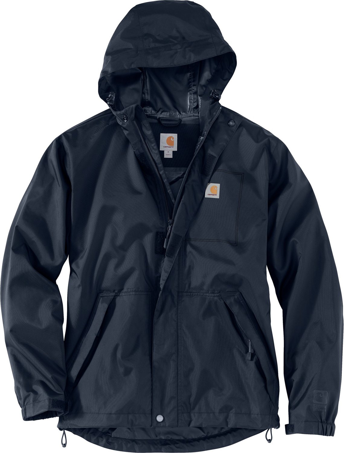 Carhartt Men's Dry Harbor Waterproof Breathable Jacket Academy