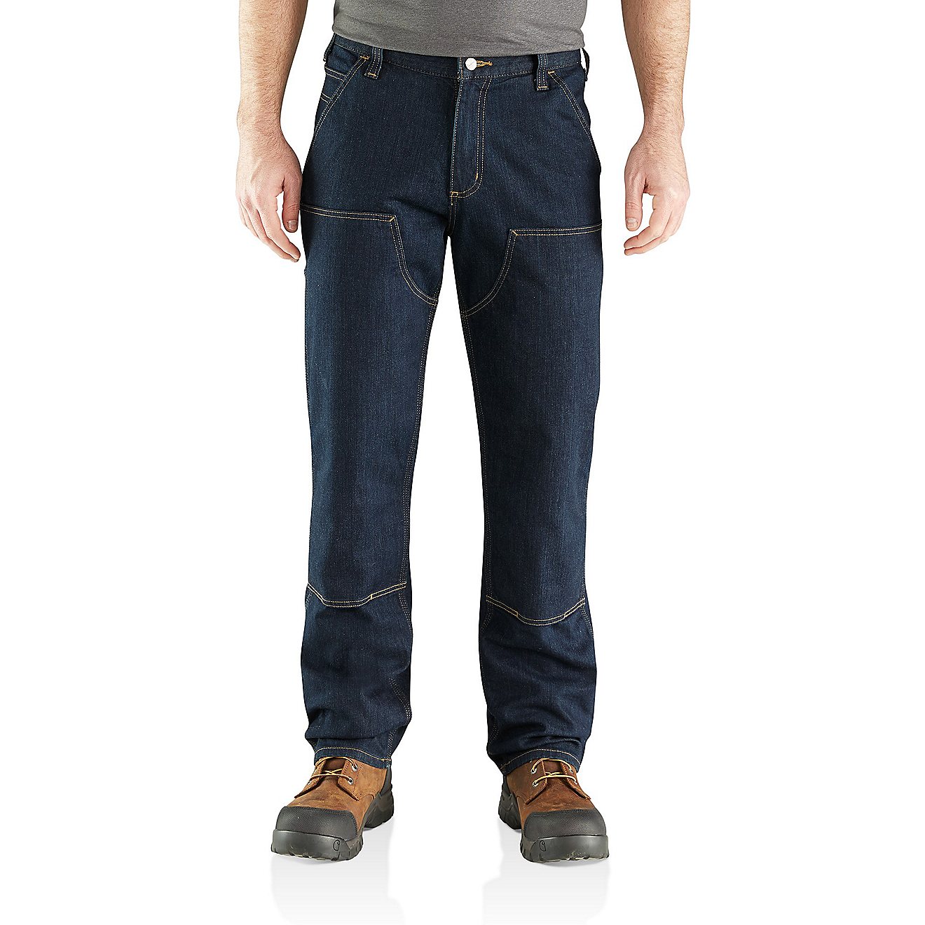 Carhartt Men's Rugged Flex Relaxed Double Front Jeans                                                                            - view number 1