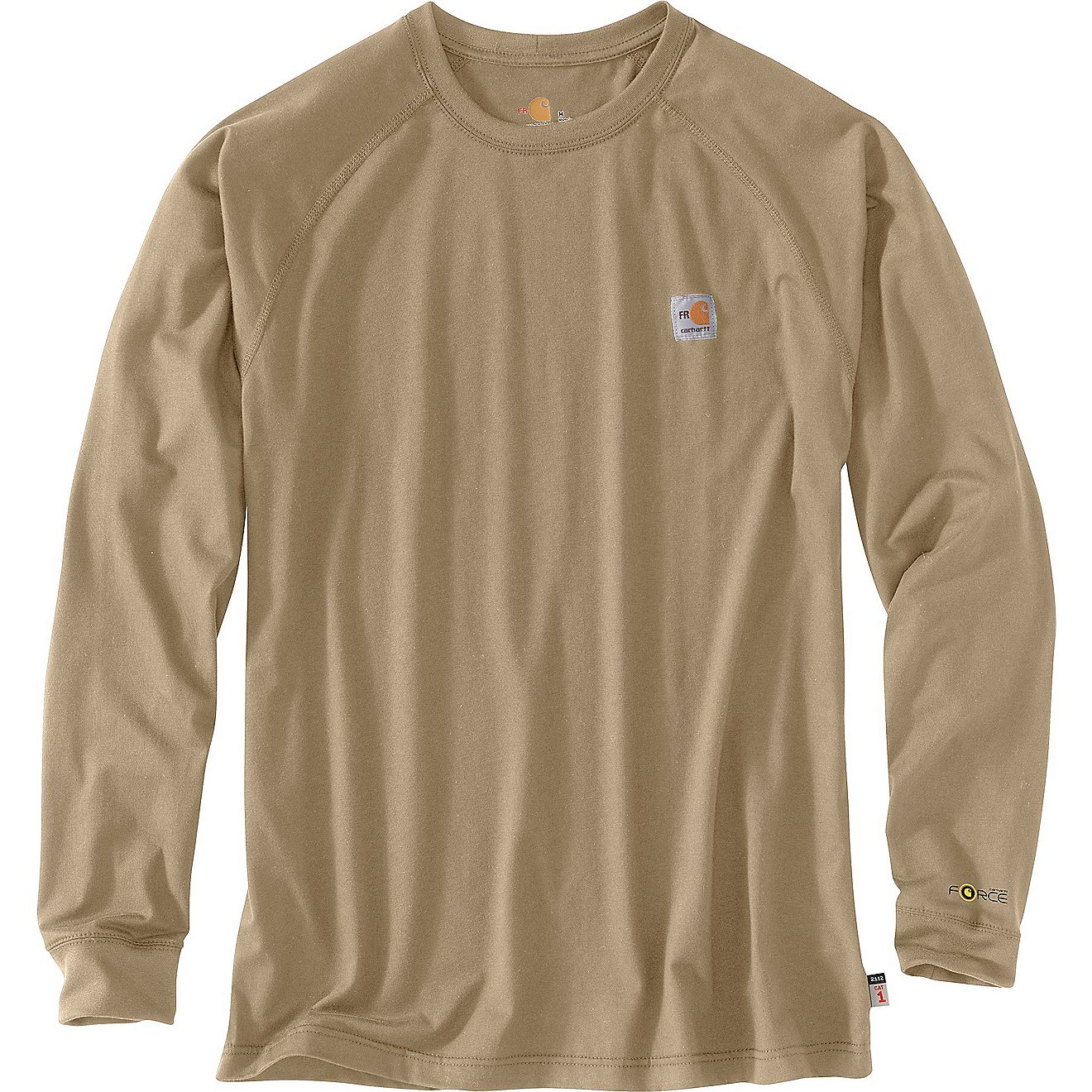 Carhartt Men's Force Flame-Resistant Cotton Long Sleeve T-shirt                                                                  - view number 2