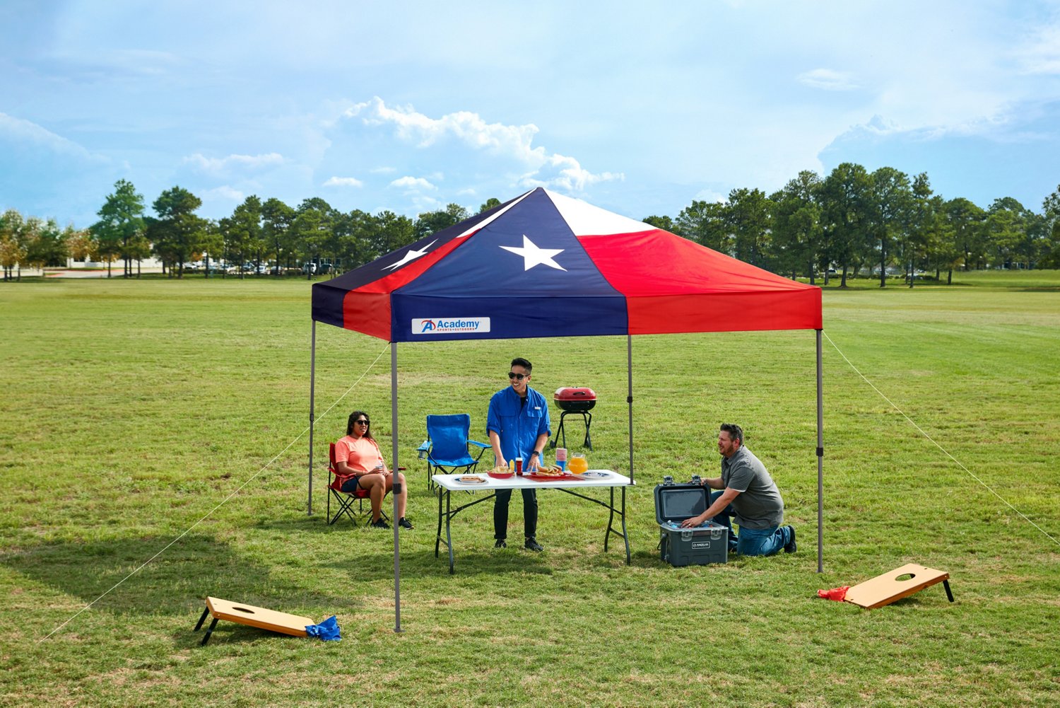Academy Sports + Outdoors Easy Shade 10 x 10 ft Straight Texas Canopy