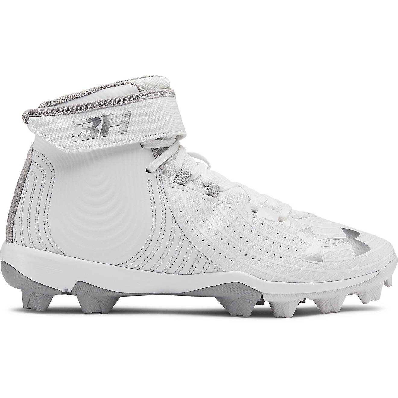 Under Armour Boys' Harper 4 Mid Baseball Cleats                                                                                  - view number 1