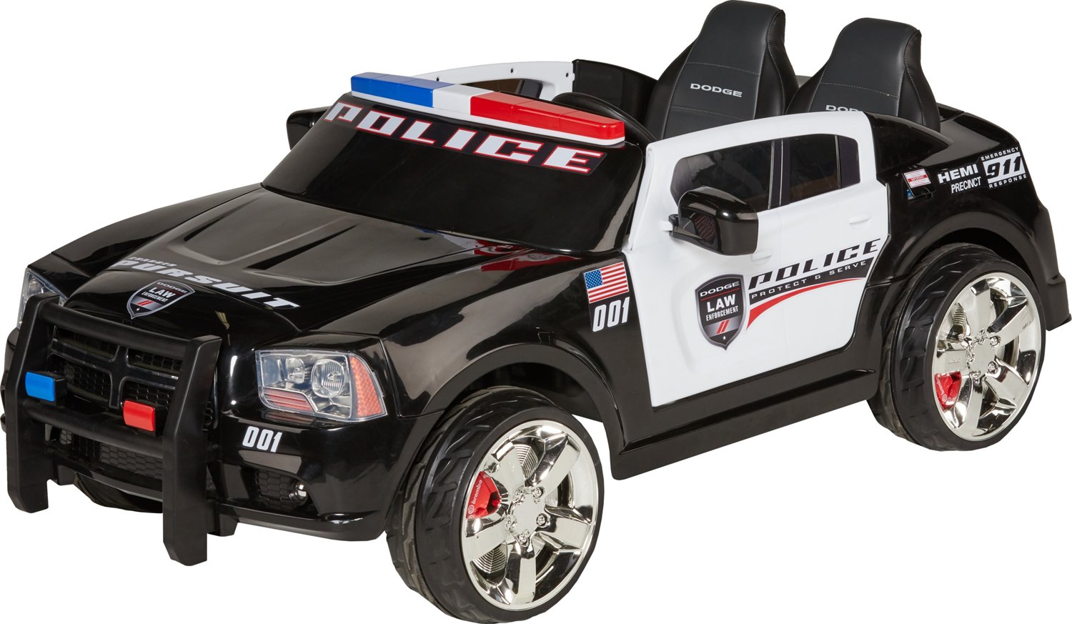 peg perego police car