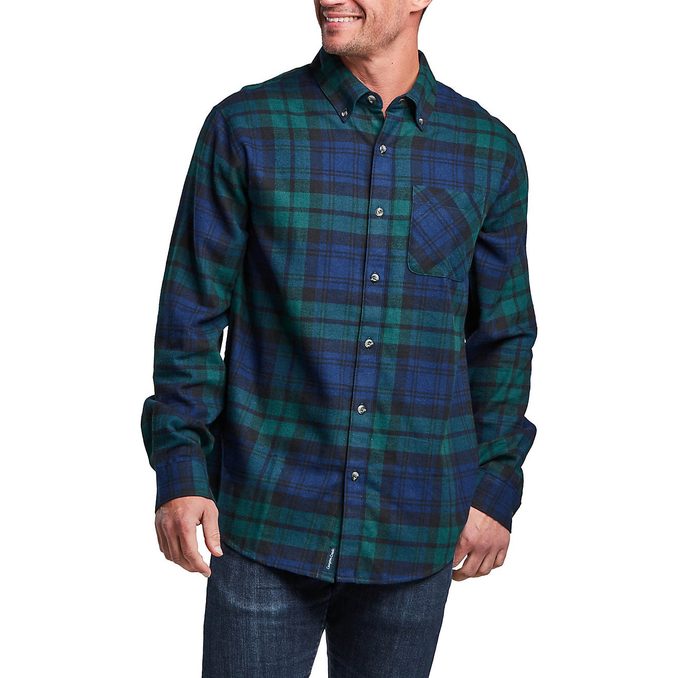 Magellan Outdoors Canyon Creek Long Sleeve Flannel Shirt                                                                         - view number 1