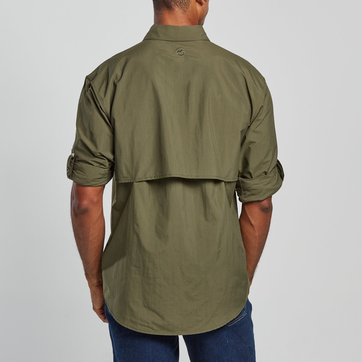 Magellan Outdoors Men's Laguna Madre Solid Long Sleeve