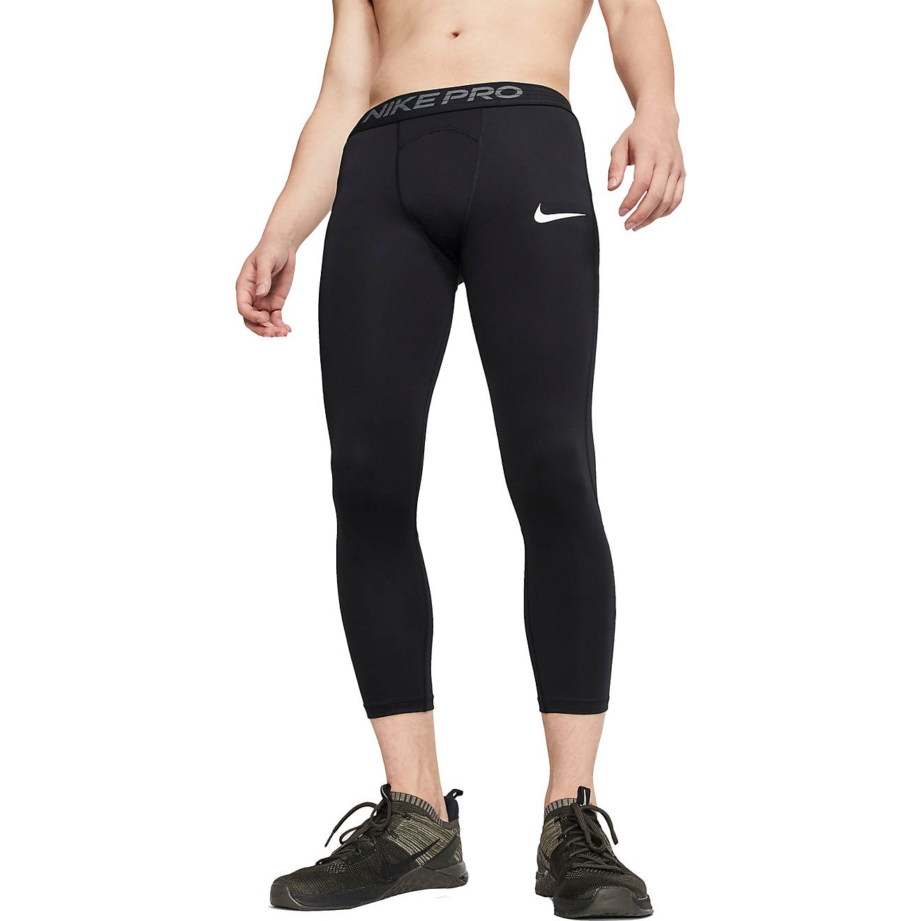 Nike Men's Pro 3/4 Length Tights                                                                                                 - view number 1