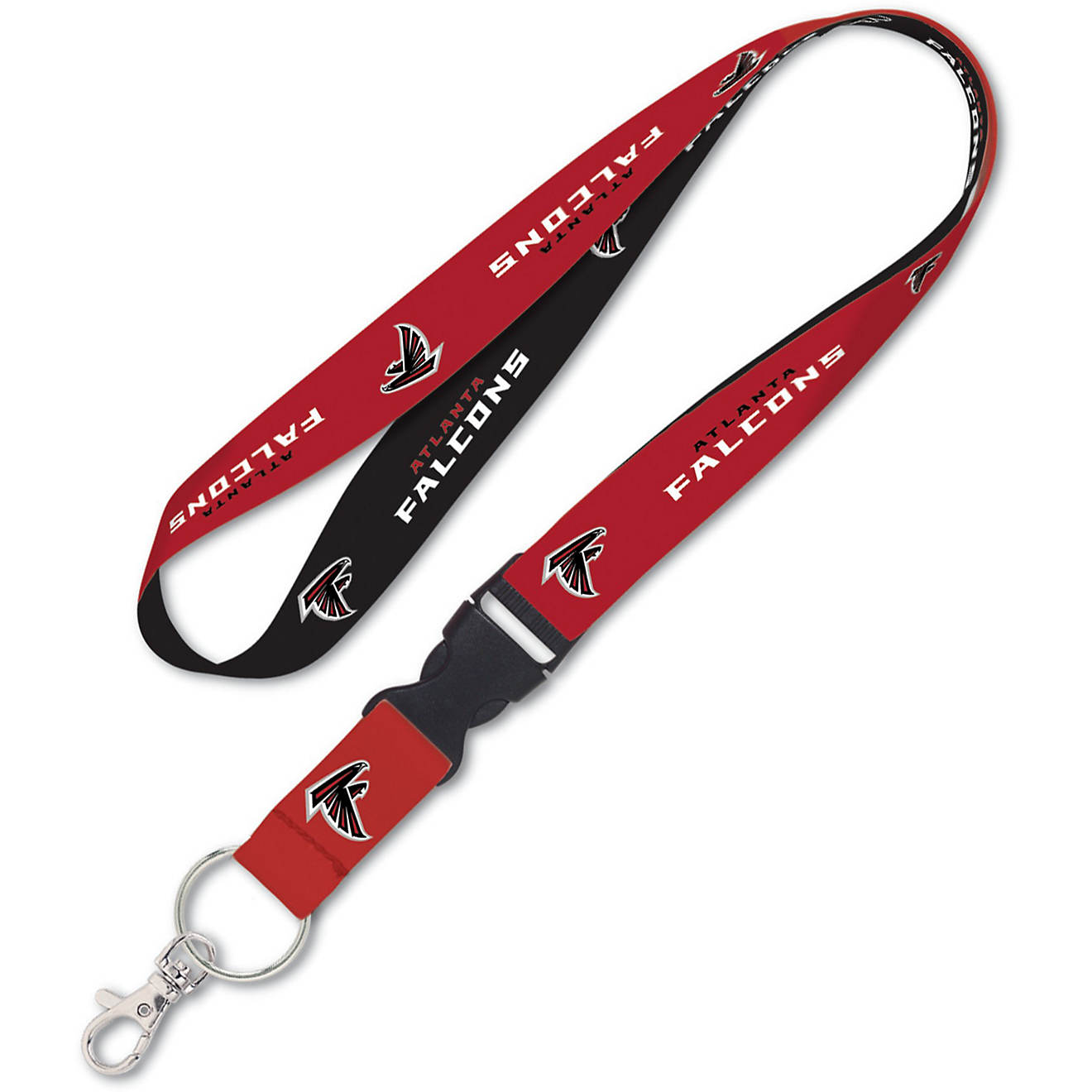 WinCraft Atlanta Falcons Lanyard with Detachable Buckle                                                                          - view number 1