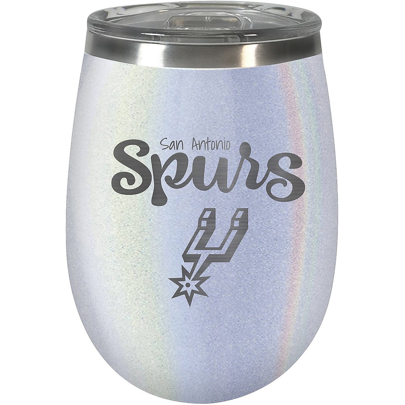 Great American Products San Antonio Spurs 12 oz The Opal Wine Tumbler                                                            - view number 1