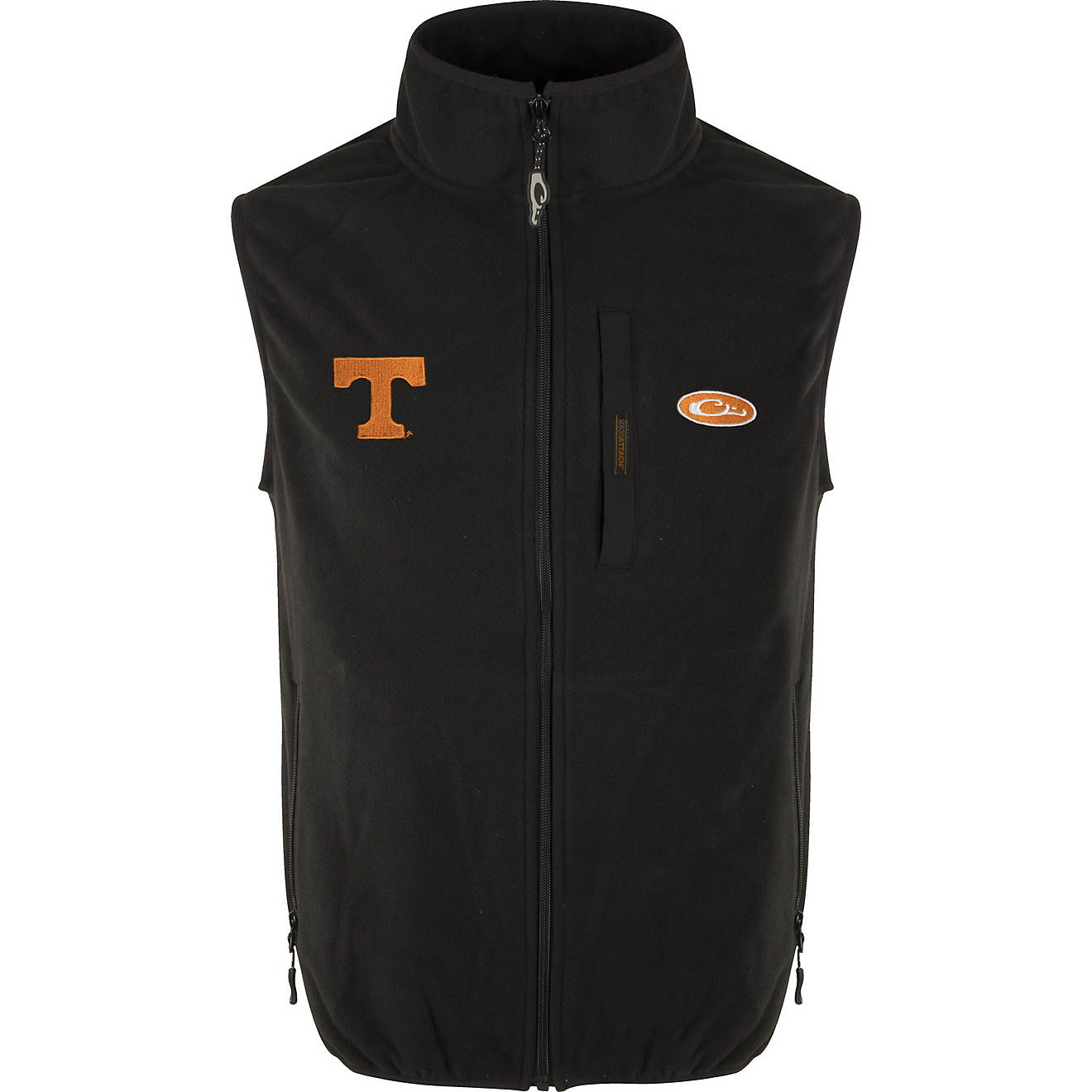 Drake Waterfowl Men's University of Tennessee Camp Fleece Vest                                                                   - view number 1