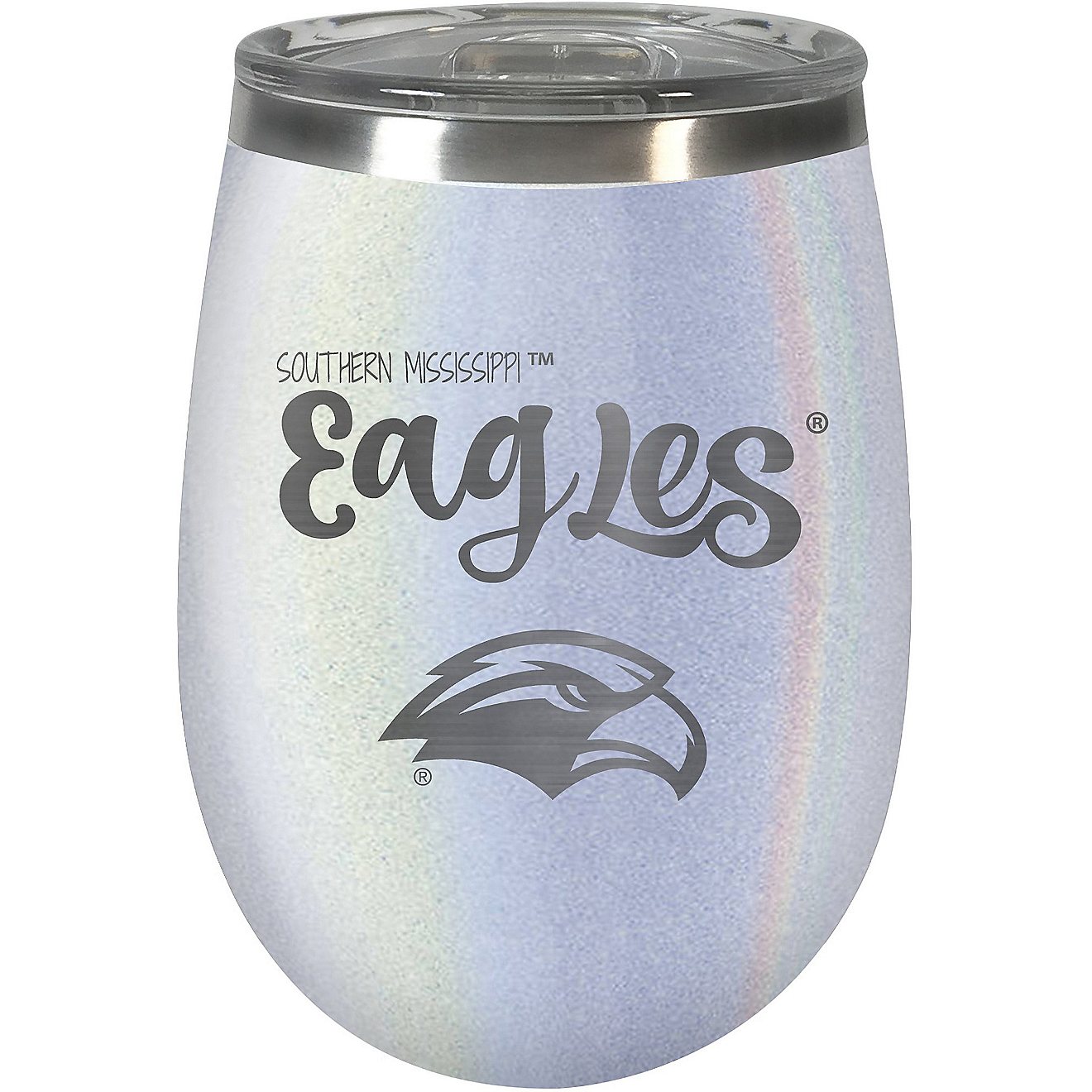 Great American Products University of Southern Mississippi 12 oz The Opal Wine Tumbler                                           - view number 1