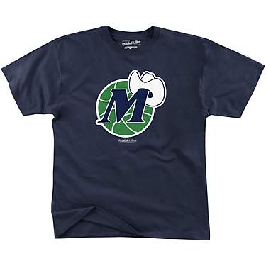 Mitchell & Ness Men's Dallas Mavericks Logo T-shirt                                                                             