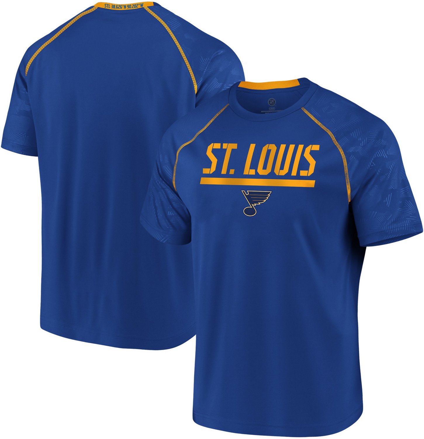 stl blues polo shirt