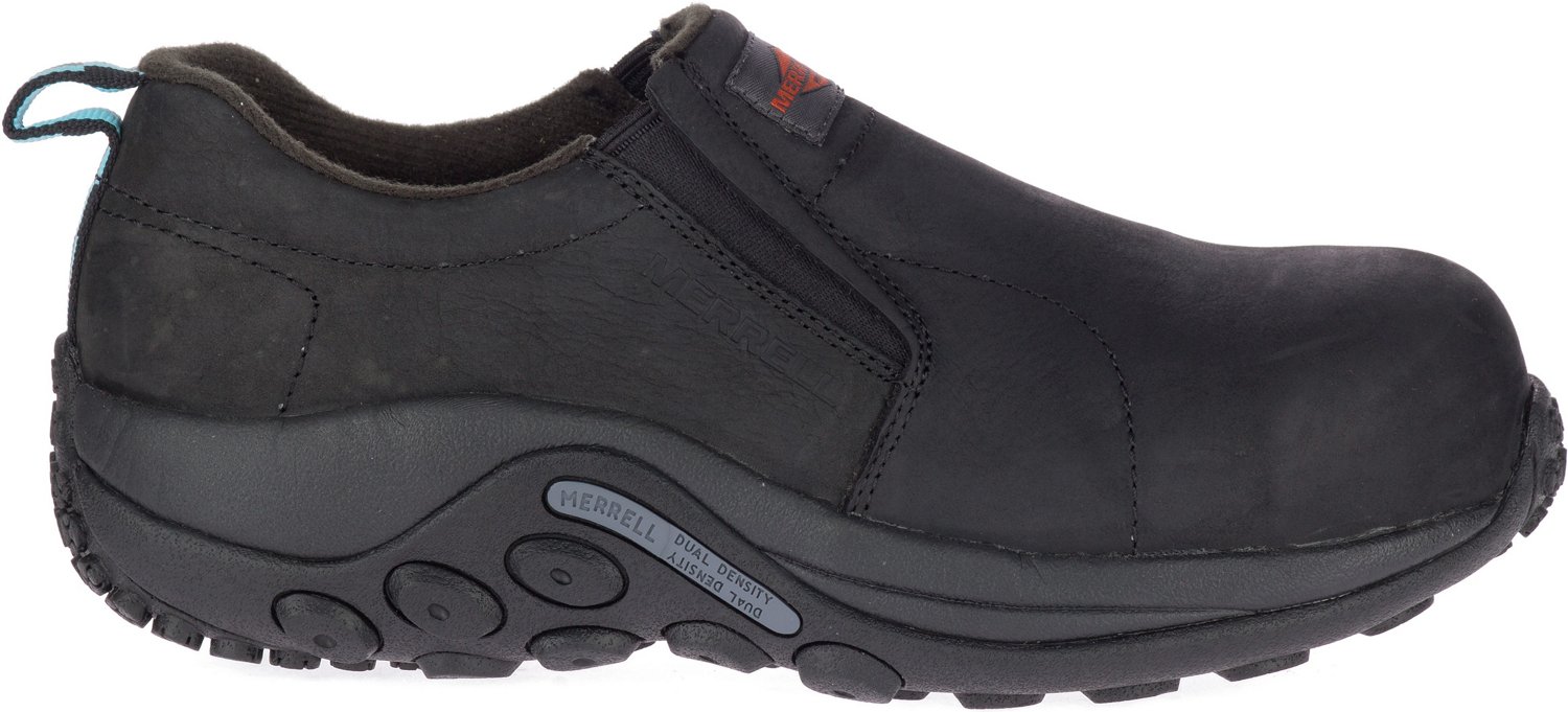 merrell work jungle moc leather composite toe