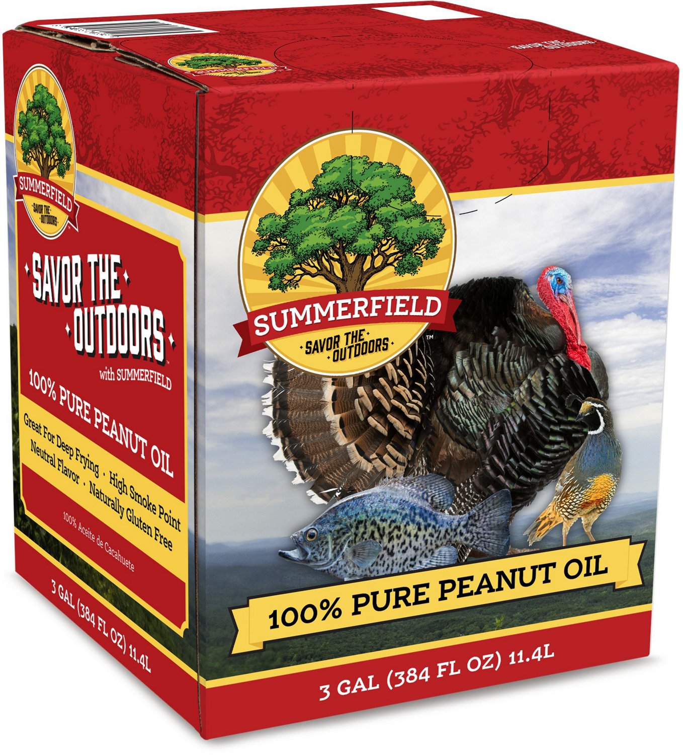 Summerfield 3 Gallon Pure Peanut Oil Academy