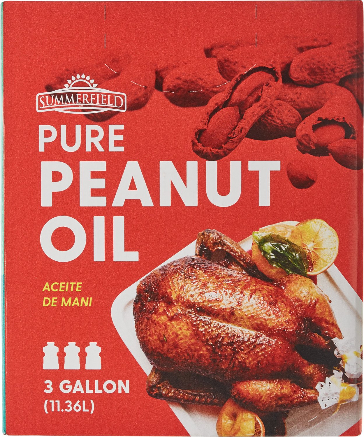 Summerfield 3 Gallon Pure Peanut Oil Academy