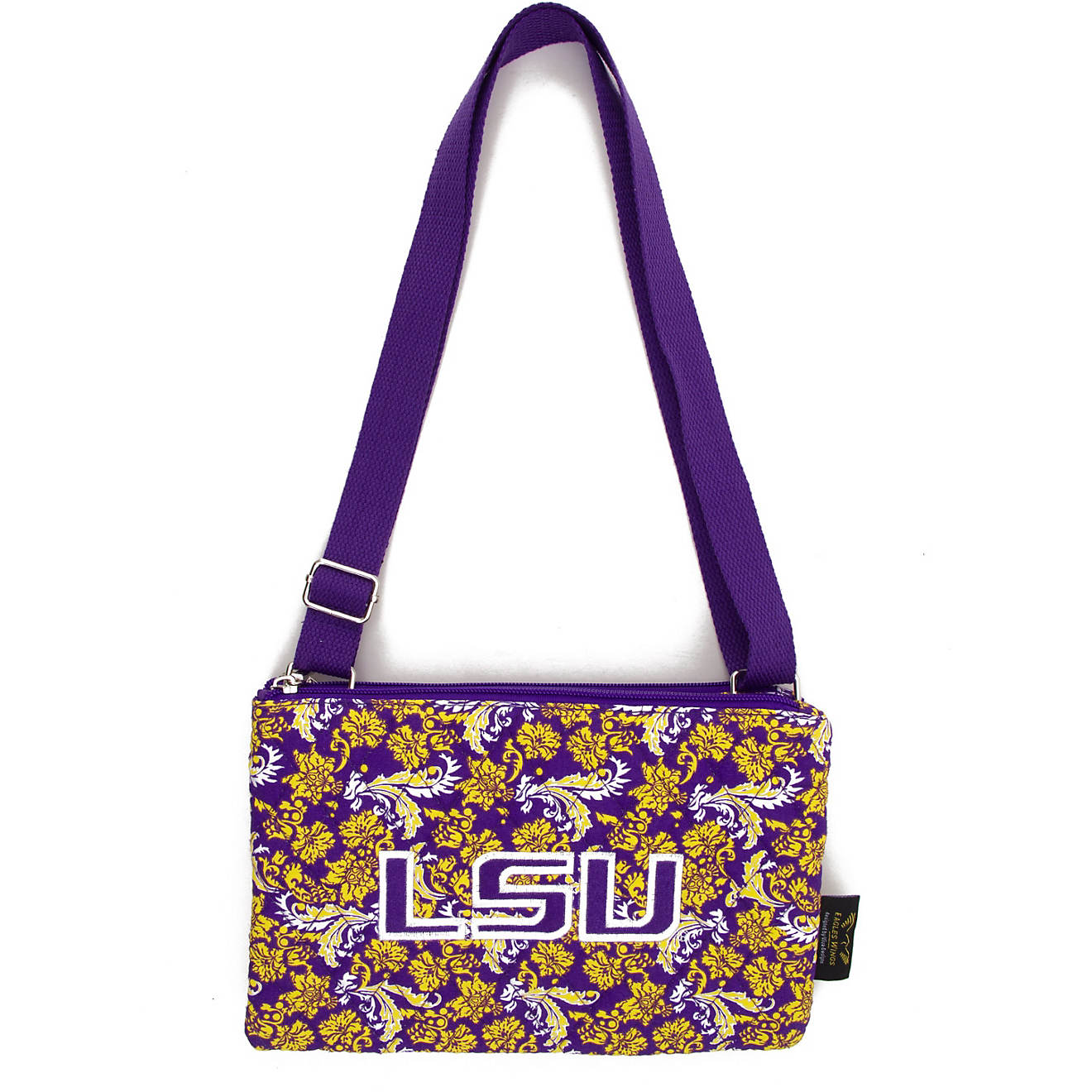 Eagles Wings Louisiana State University Bloom Cross-Body Purse                                                                   - view number 1