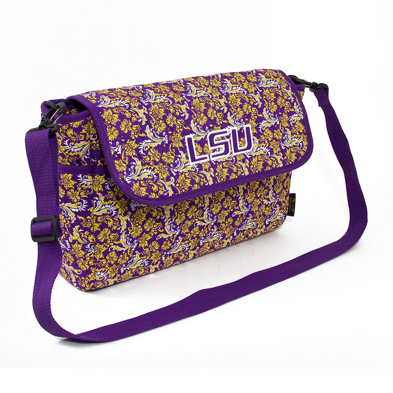 Eagles Wings Louisiana State University Bloom Messenger Bag                                                                      - view number 1