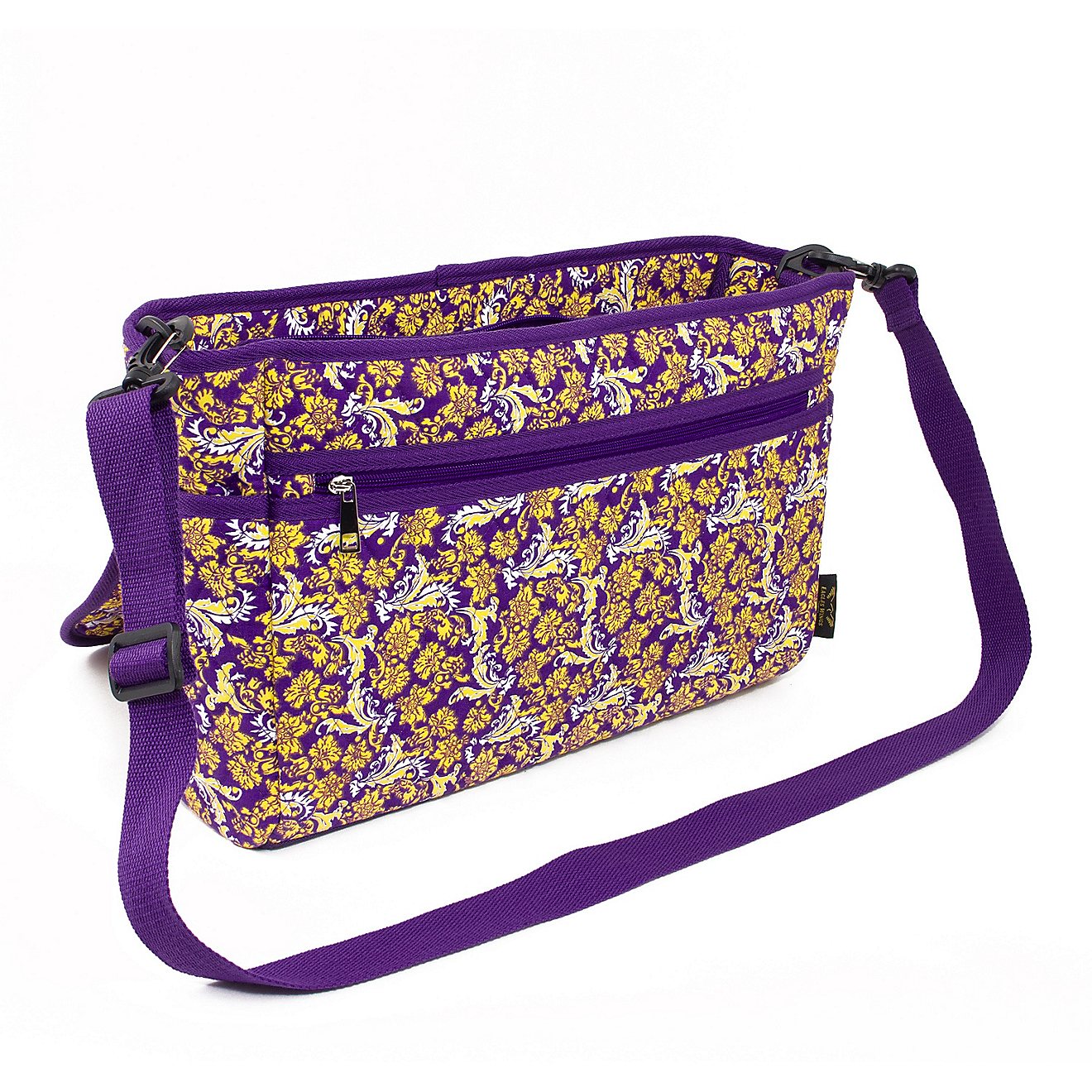 Eagles Wings Louisiana State University Bloom Messenger Bag                                                                      - view number 2