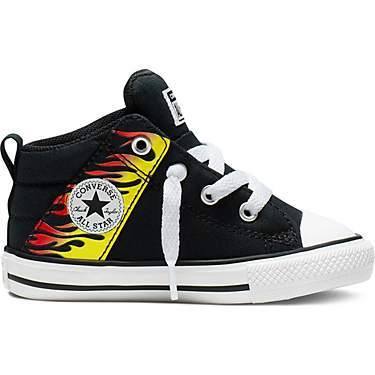 Converse Toddlers' Chuck Taylor All Star Axel Flames Mid-Top TD Shoes                                                           