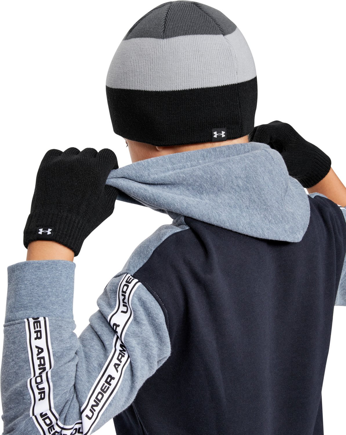 under armour hat and glove set