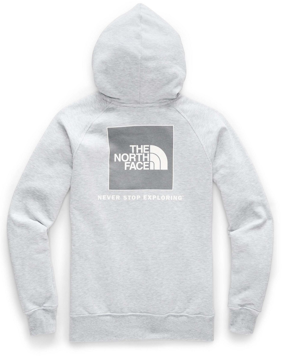 the north face women's red box pullover hoodie