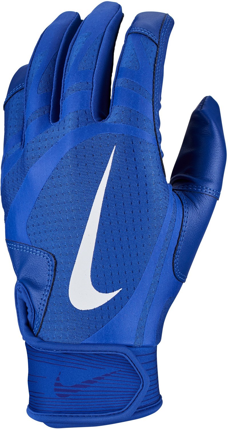 nike blue gloves