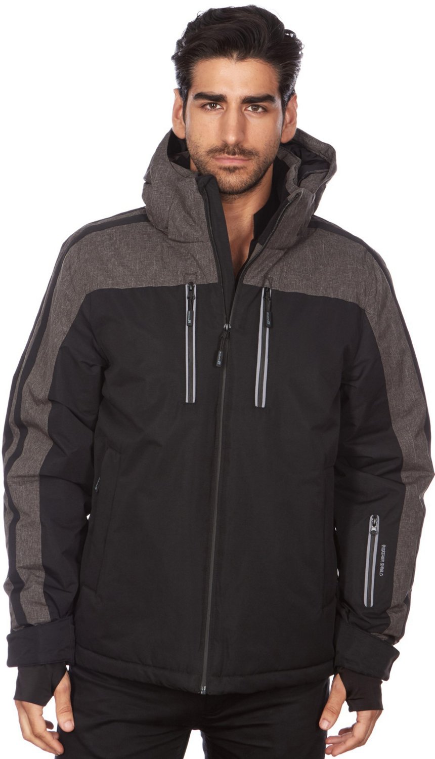 Avalanche Men's Quilted Yarn Dyed Ski Jacket Academy