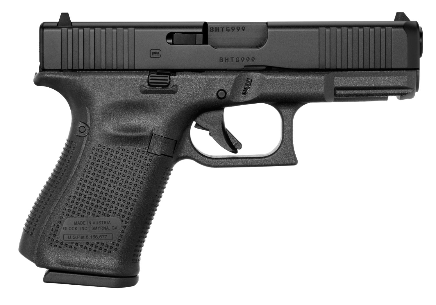 GLOCK G19 Gen5 9mm Semiautomatic Pistol - view number 1