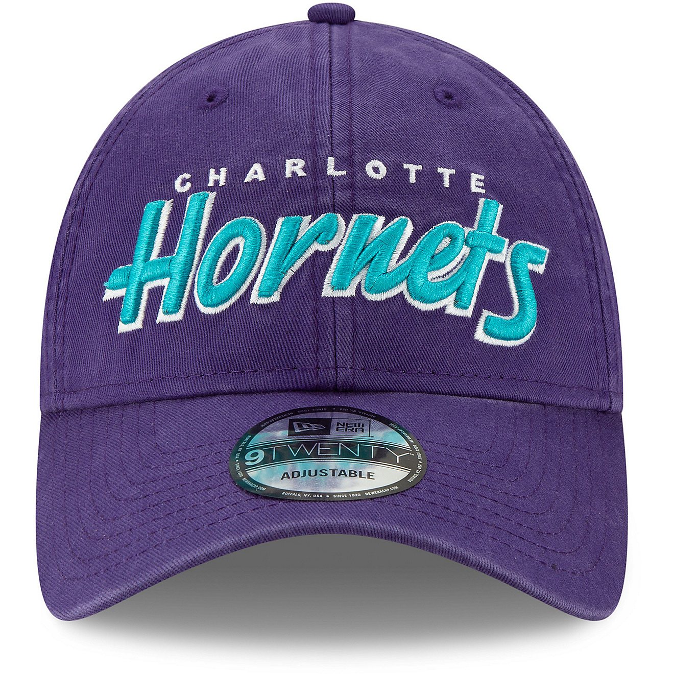 New Era Men's Charlotte Hornets 9TWENTY HWC Script Cap                                                                           - view number 2