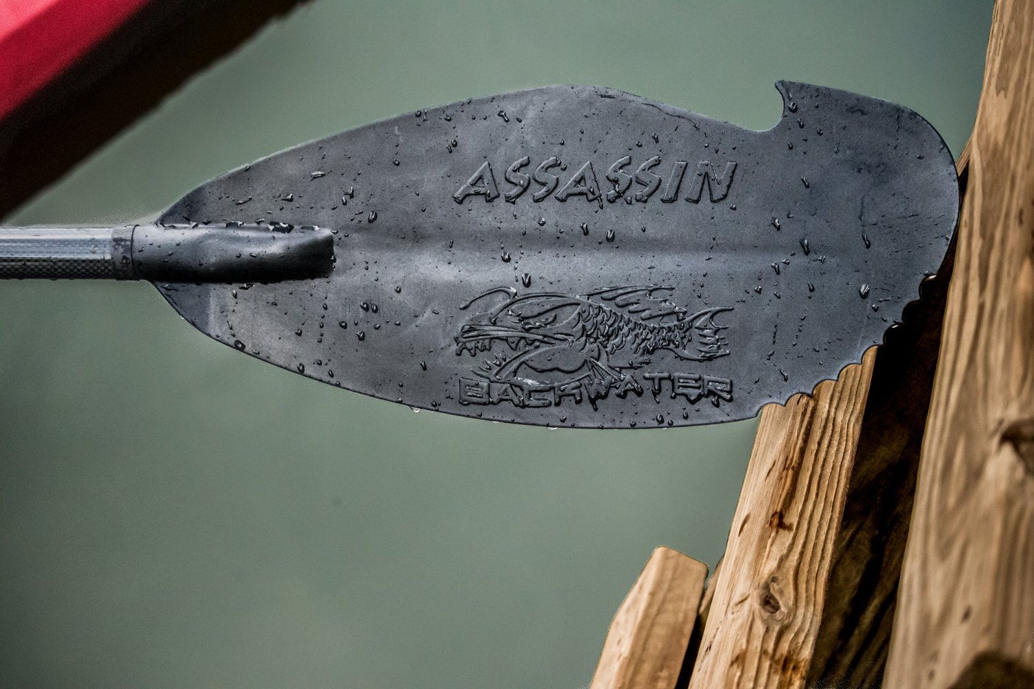 backwater assassin carbon fiber hybrid paddle