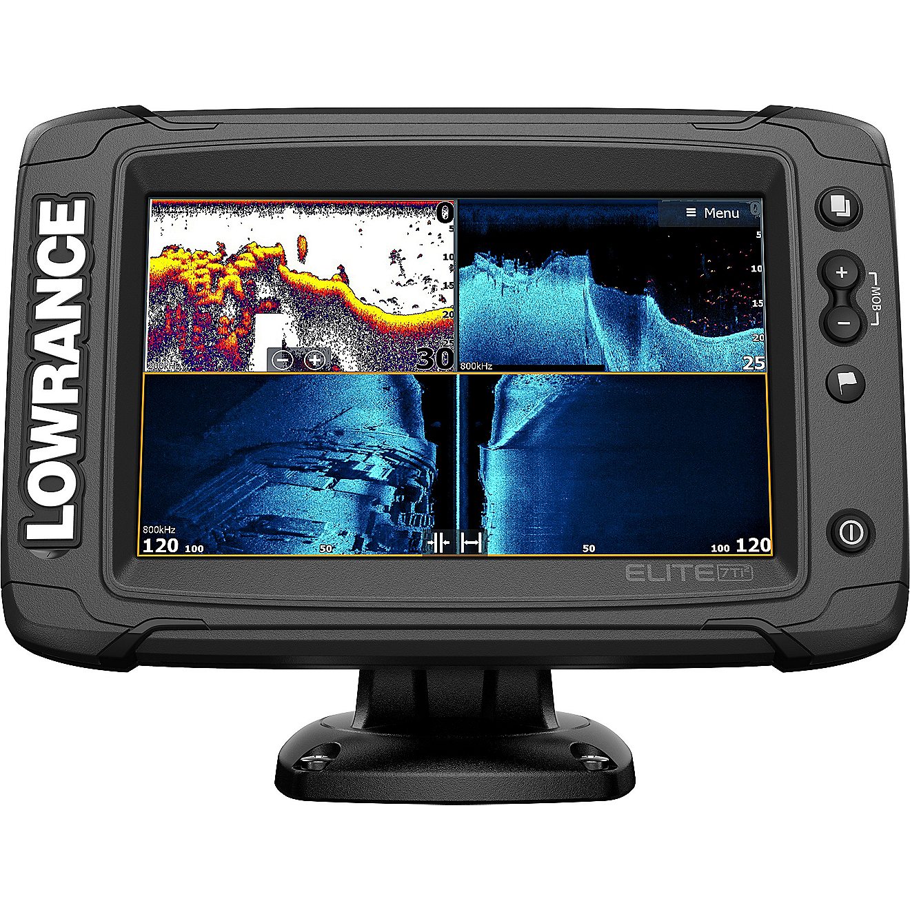 Lowrance Elite 7 Ti2 Active Imaging 3-In-1 GPS Fish Finder/Chartplotter                                                          - view number 2