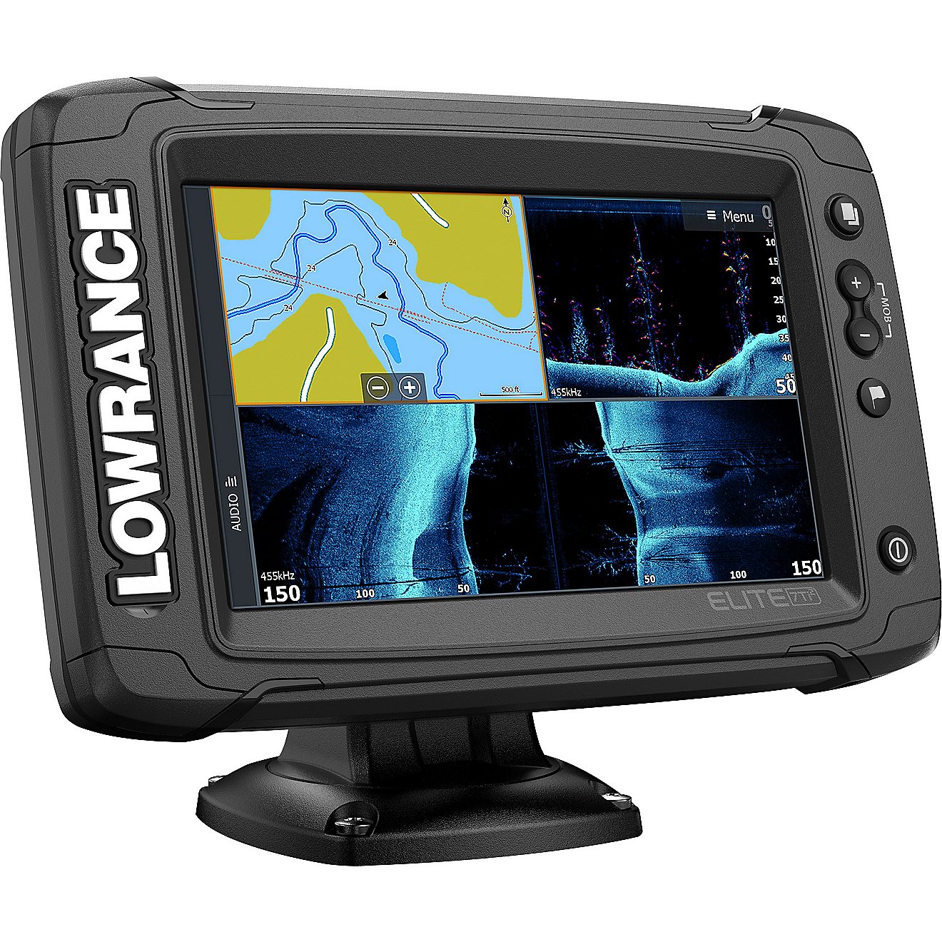 Lowrance Elite 7 Ti2 Active Imaging 3-In-1 GPS Fish Finder/Chartplotter                                                          - view number 4