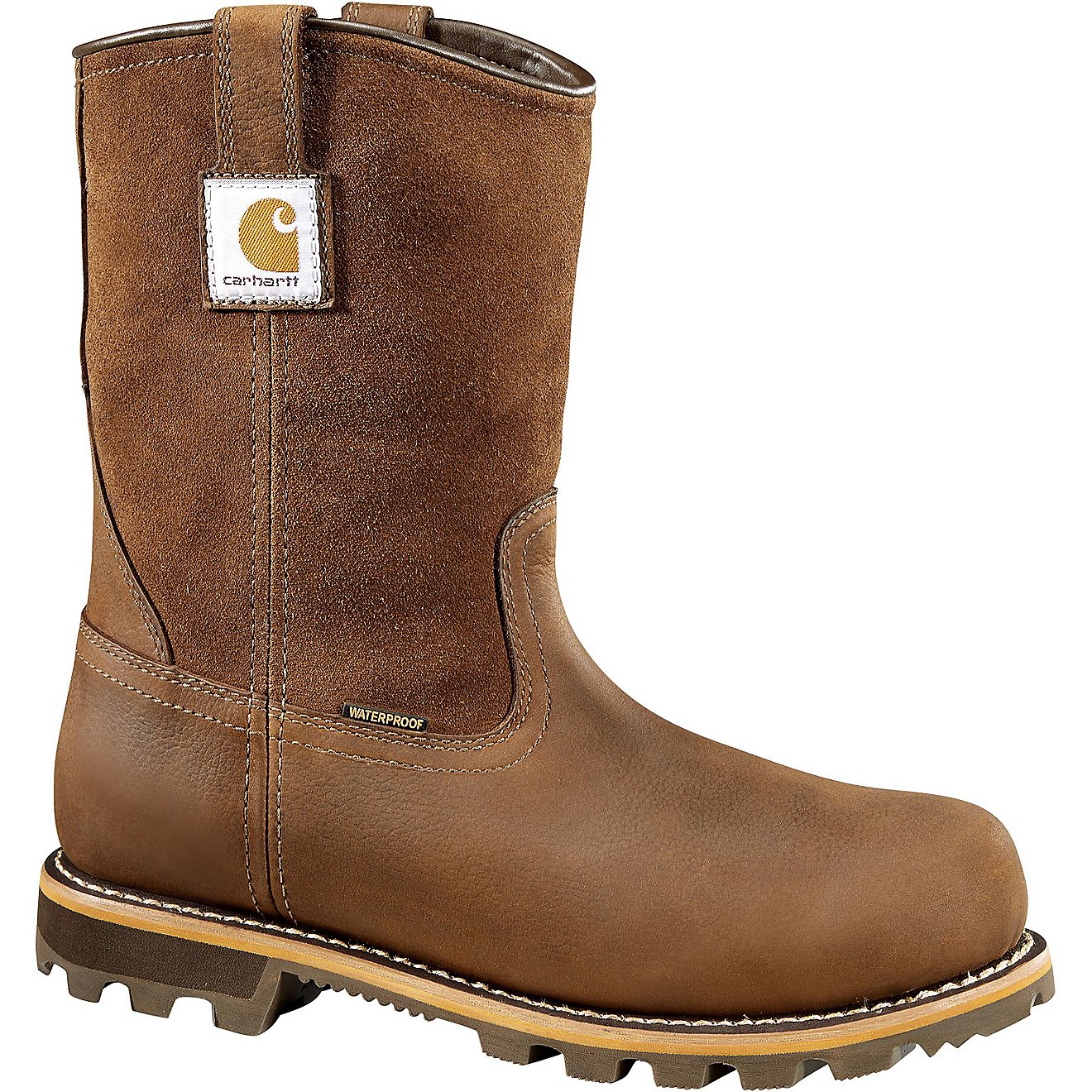 Carhartt Men's Traditional Wellington Soft Toe Work Boots                                                                        - view number 1