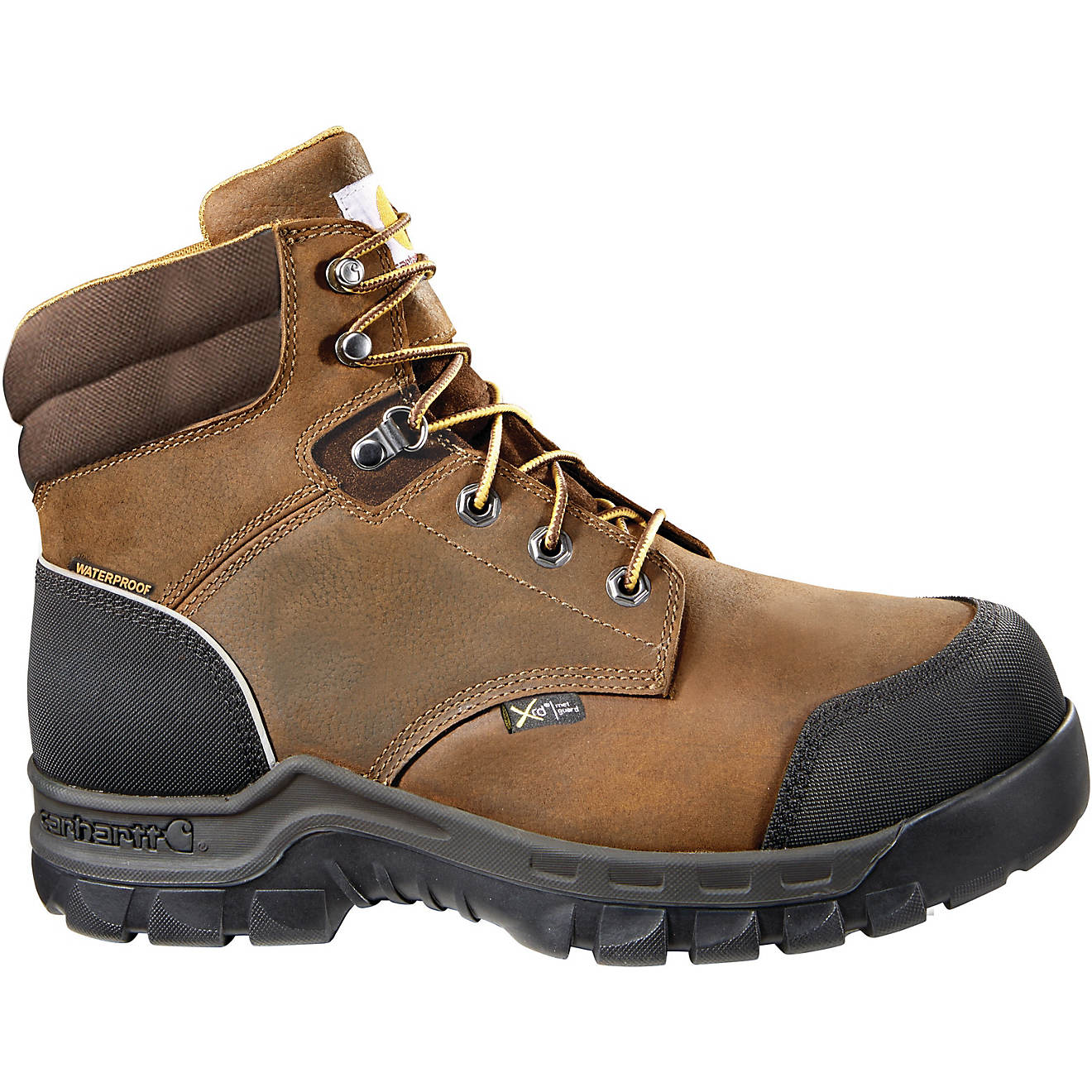 Carhartt Men's Rugged Flex Met Guard Composite Toe Lace Up Work Boots                                                            - view number 1