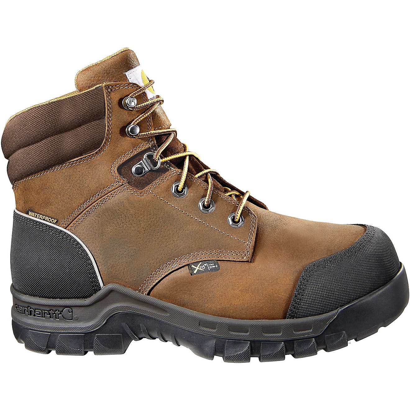 Carhartt Men's Rugged Flex Met Guard Composite Toe Lace Up Work Boots                                                            - view number 1