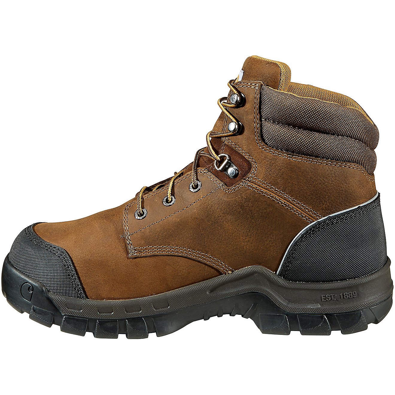 Carhartt Men's Rugged Flex Met Guard Composite Toe Lace Up Work Boots                                                            - view number 3