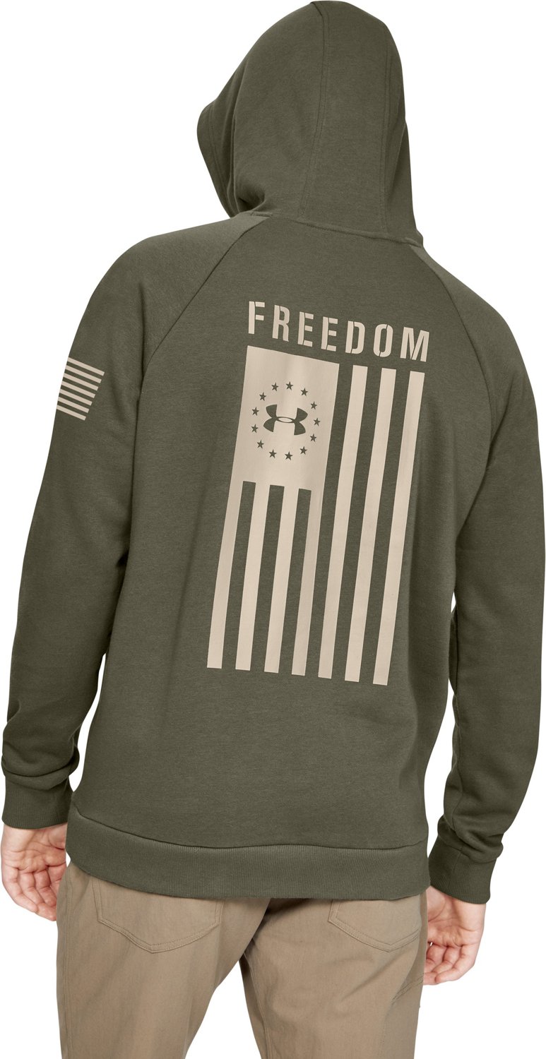 american flag under armour sweatshirt