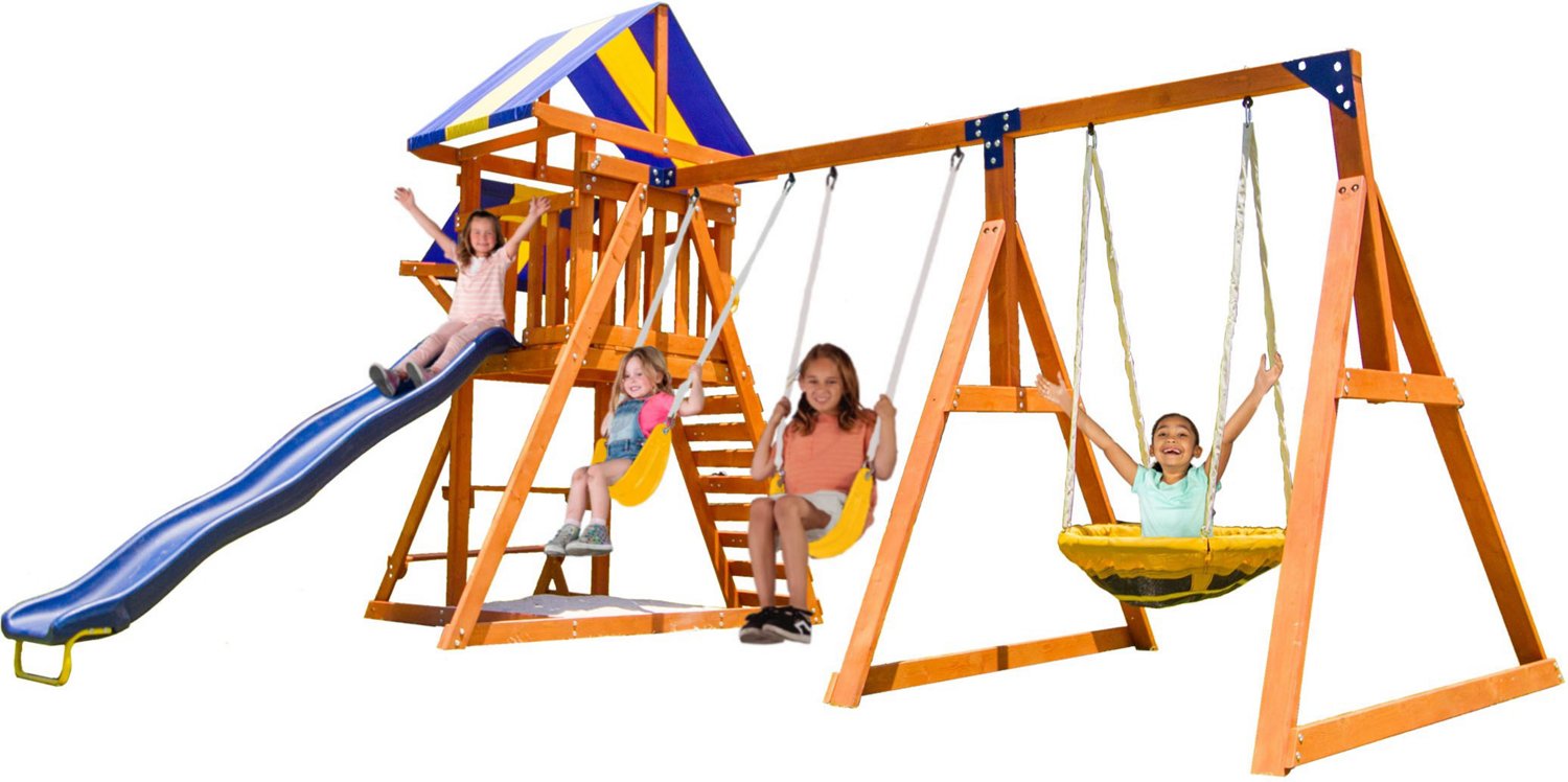 agame denver wooden playset