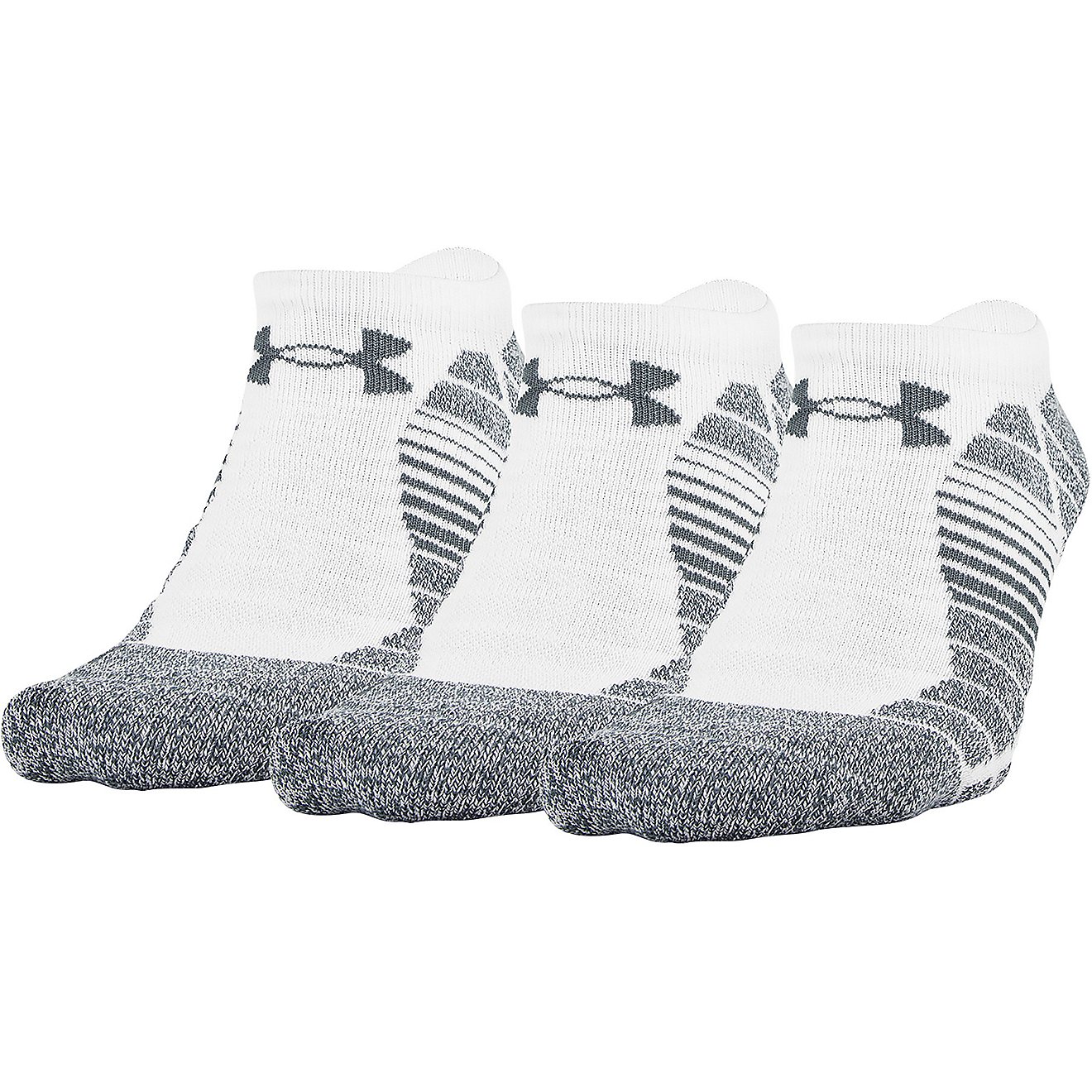 Under Armour Elevated Performance No Show Socks 3 Pack                                                                           - view number 1
