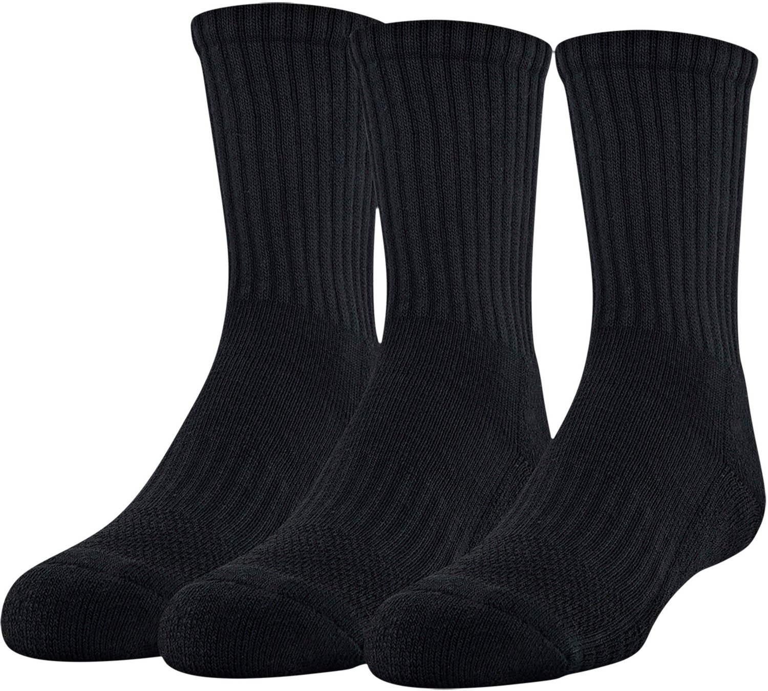 Under Armour Training Crew Socks 3 Pack Academy