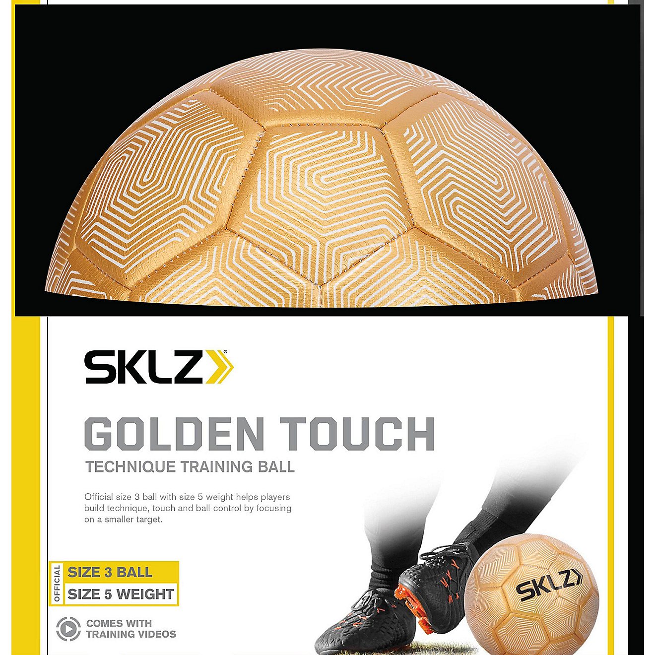 SKLZ Golden Touch Technique Training Ball                                                                                        - view number 6