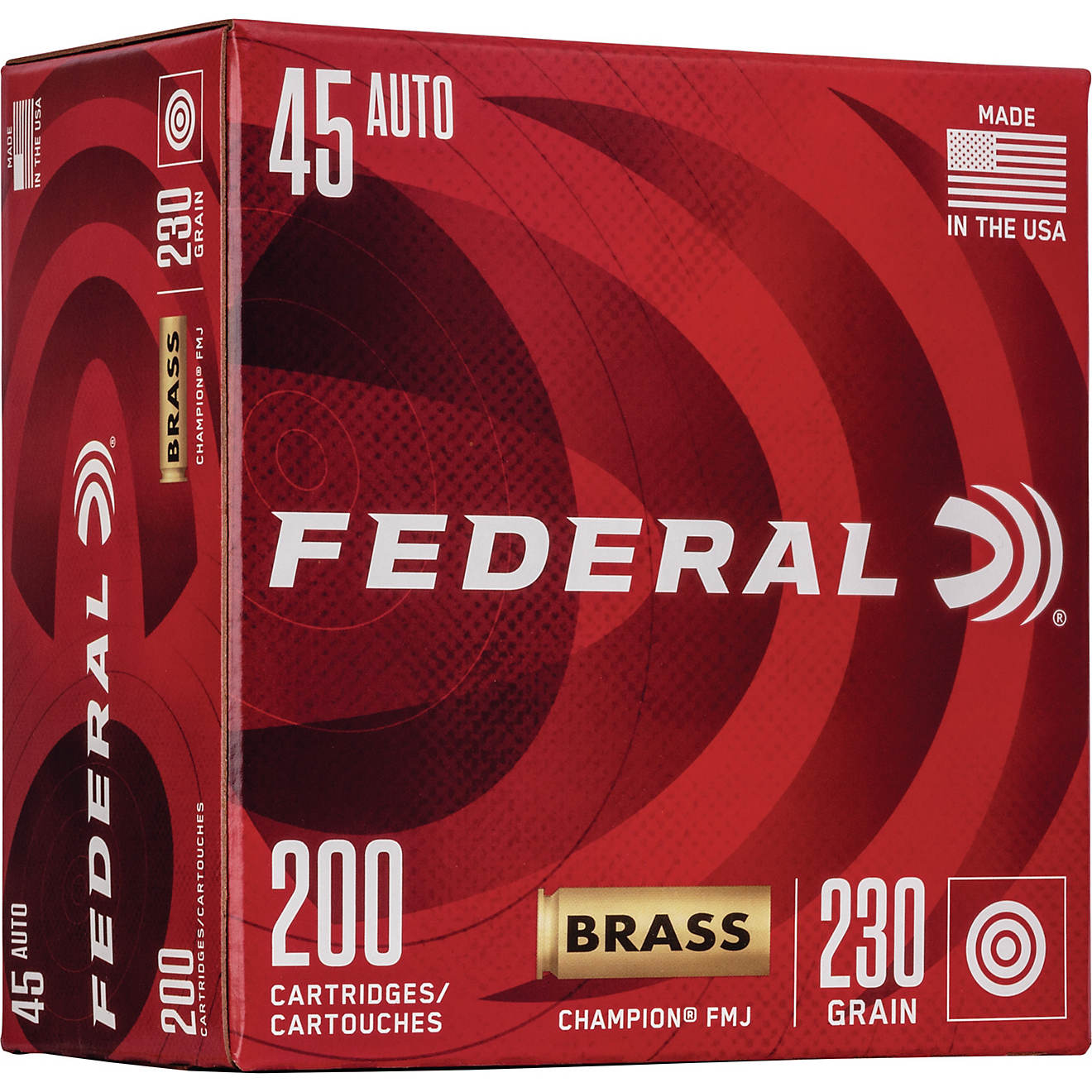 Federal Premium Champion .45 ACP 230-Grain Pistol Ammunition                                                                     - view number 1