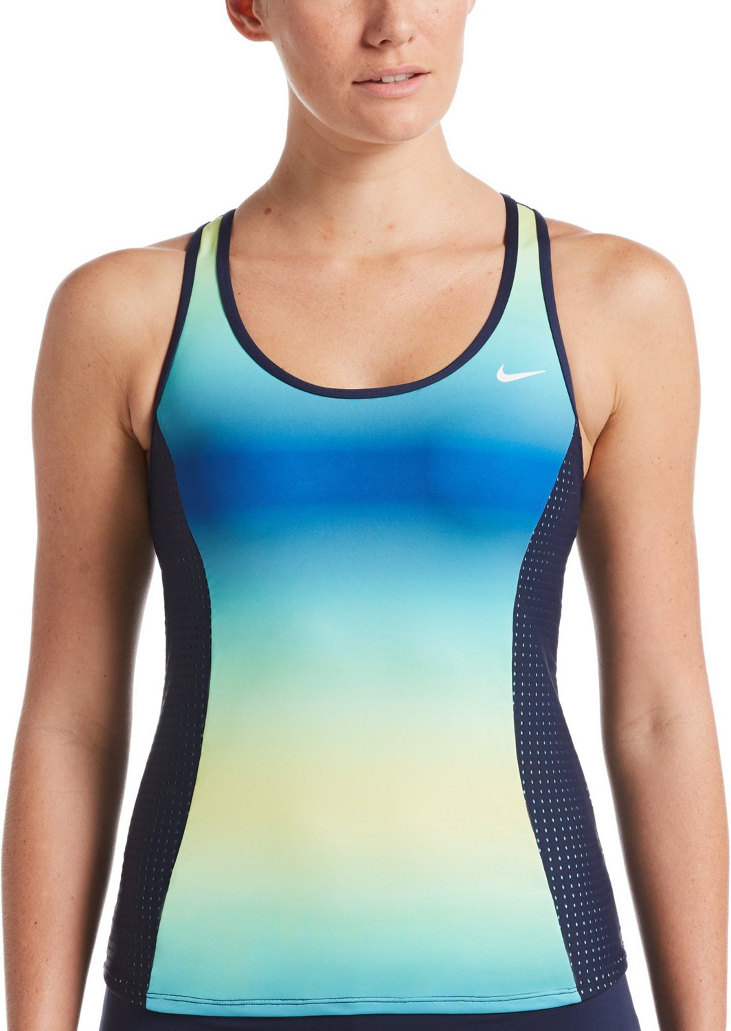 Nike Women's Spectrum Keyhole Back Tankini Swimsuit | Academy