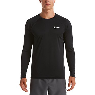 Nike Men's Essential Long Sleeve Hydroguard Rash Guard