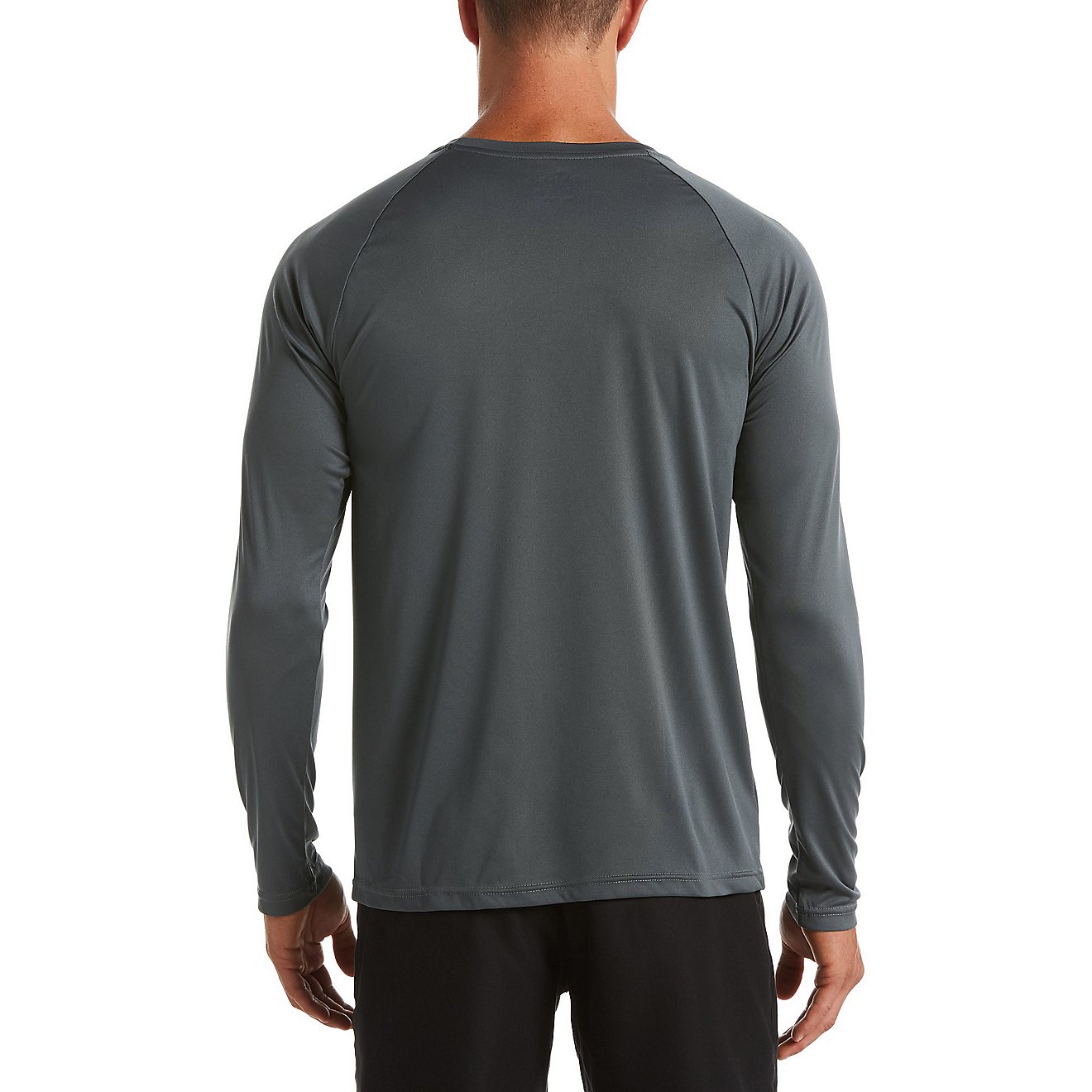 Nike Men's Essential Long Sleeve Hydroguard Rash Guard                                                                           - view number 2