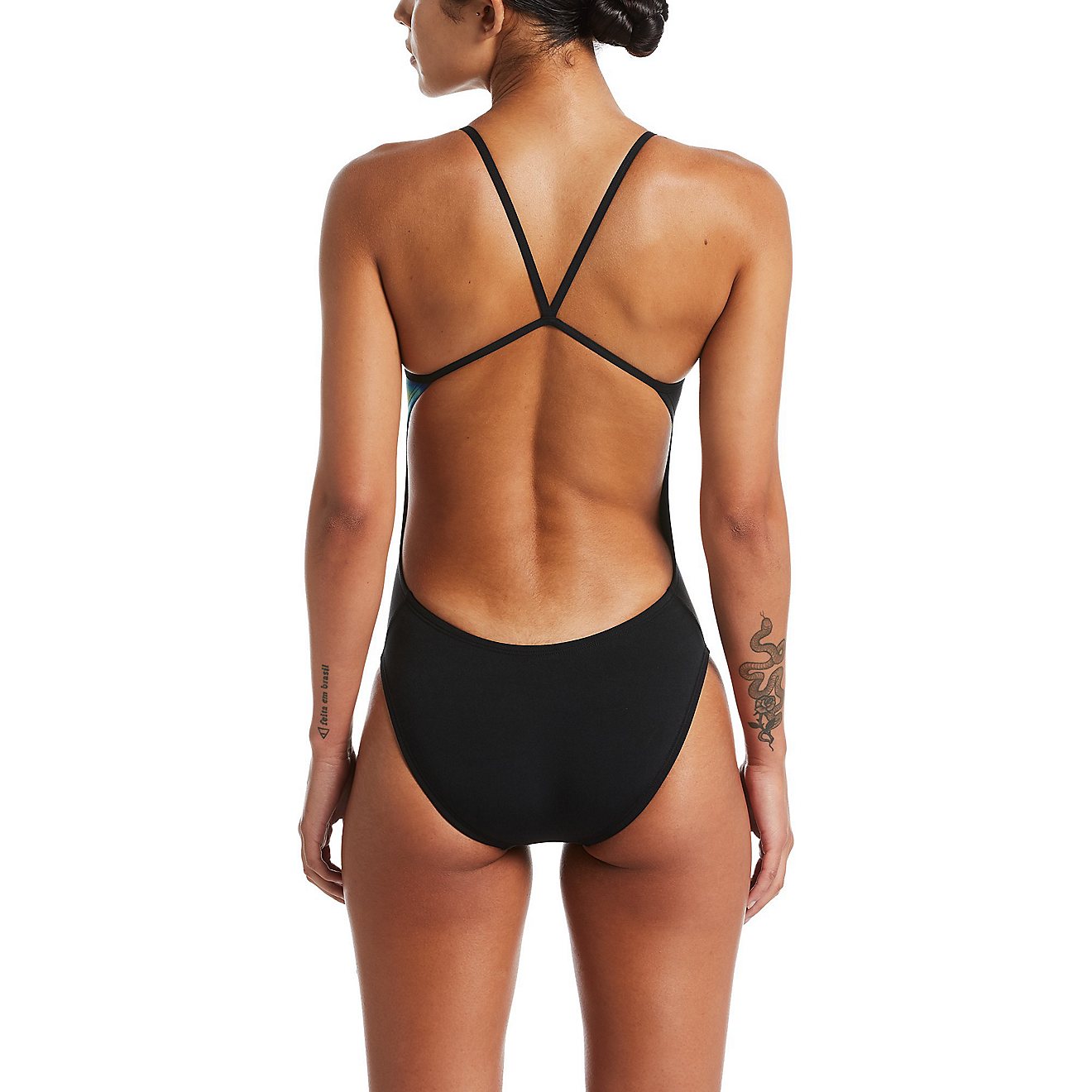 Nike Women's Space Highway Engineer Cutout 1-Piece Swimsuit                                                                      - view number 2