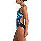 Nike Women's Space Highway Engineer Cutout 1-Piece Swimsuit                                                                      - view number 3 image
