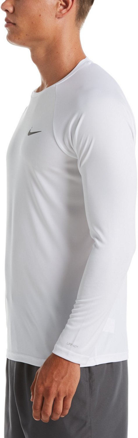nike men's essential long sleeve hydro rash guard