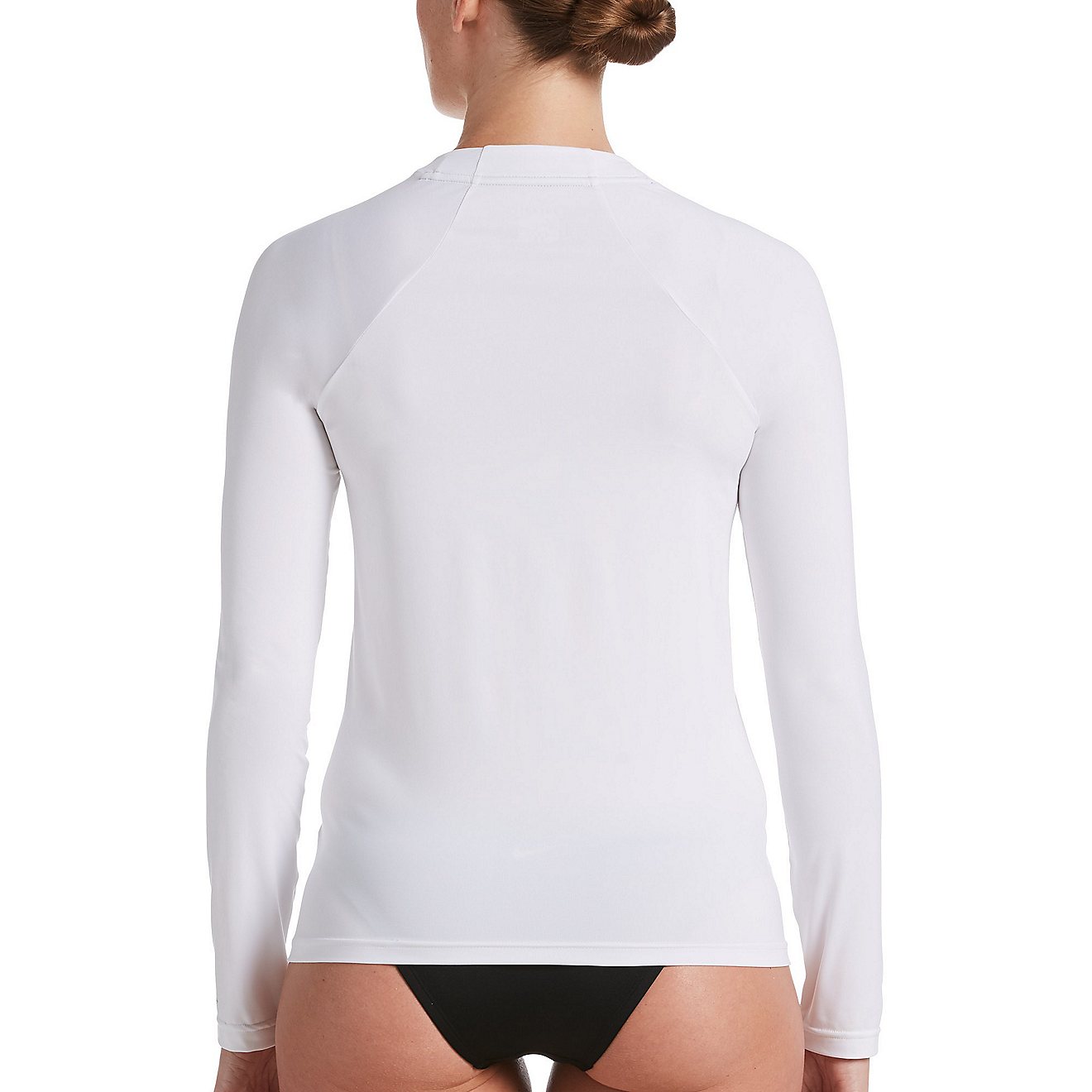 Nike Women's Essential Long Sleeve Hydroguard Rash Guard                                                                         - view number 2