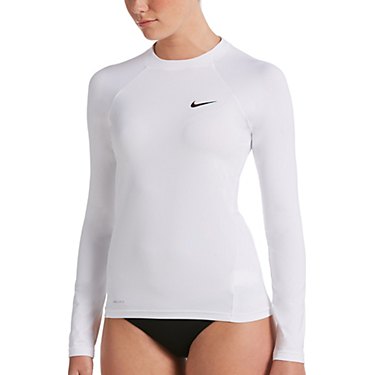Nike Women's Essential Long Sleeve Hydroguard Rash Guard